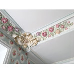 Карниз з гіпсу к-287 h160х165 мм