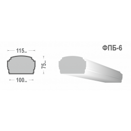 Перила балюстради ФПБ-6