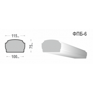 Перила балюстради ФПБ-6