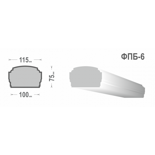 Перила балюстради ФПБ-6