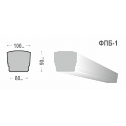 Перила балюстради ФПБ-1