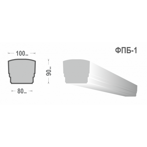 Перила балюстради ФПБ-1