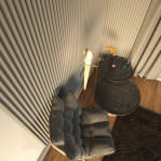 3D панель "Linea" 250*20мм