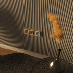 3D панель "Paraline" 250*20 мм.