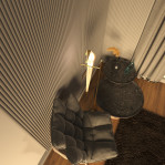 3D панель "Paraline" 250*20 мм.