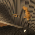 3D панель "Spline" 250*20мм