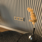 3D панель "Flute 2" 250*20 мм.