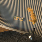 3D панель "Hills" 250*20 мм.