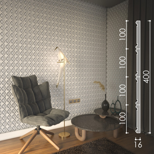 3D панель Arabica 403х237 мм.