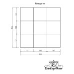 3D панель квадрати