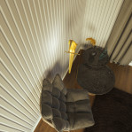 3D панель "Rails 2" 250*20 мм.