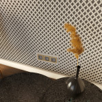 3D панель Решітка 570х520мм. 