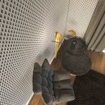 3D панель Решітка 570х520мм. 