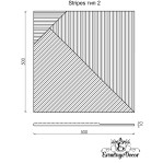 3D панель "Stripes" 500х15 мм.
