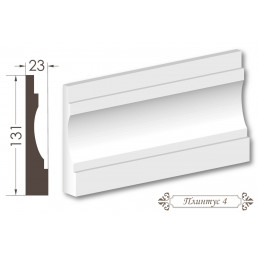 Плінтус з гіпсу 4