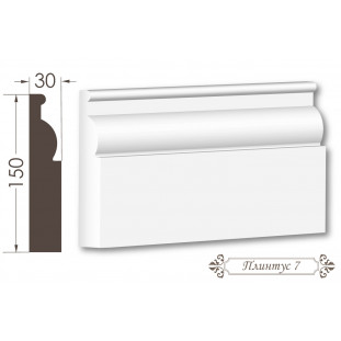 Плінтус з гіпсу 7