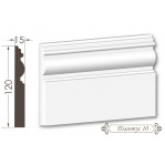 Плінтус з гіпсу 10 (Т-251)