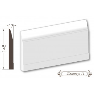 Плінтус з гіпсу 11