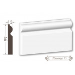 Плінтус з гіпсу 15