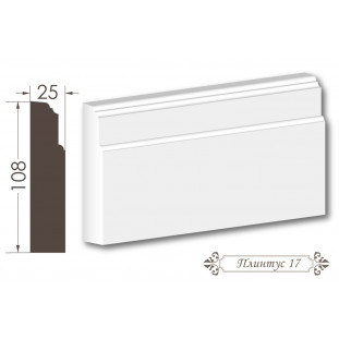 Плінтус з гіпсу 17