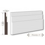 Плінтус з гіпсу 21