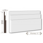 Плінтус з гіпсу 22