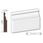 Плінтус з гіпсу 25