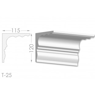 Тяга, молдинг из гипса т-25