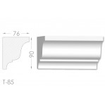 Тяга, молдинг з гіпсу т-85