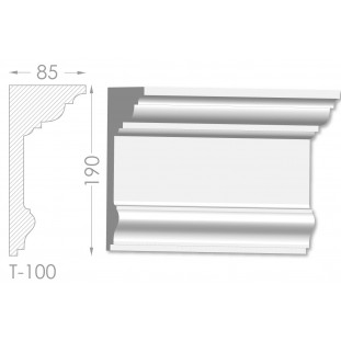 Тяга, молдинг из гипса т-100
