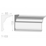 Тяга, молдинг з гіпсу т-103