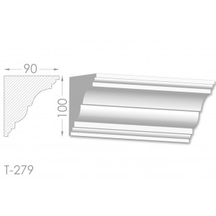 Тяга, молдинг з гіпсу т-279