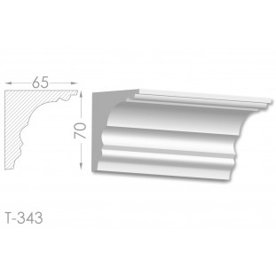 Тяга, молдинг из гипса т-343
