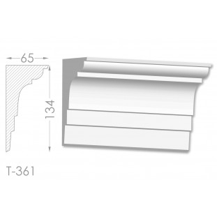 Тяга, молдинг из гипса т-361