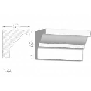 Тяга, молдинг из гипса т-44