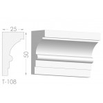 Тяга, молдинг из гипса т-108