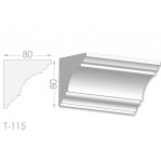 Тяга, молдинг з гіпсу т-115