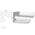 Тяга, молдинг з гіпсу т-169