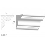 Тяга, молдинг из гипса т-183