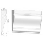 Тяга, молдинг з гіпсу т-215