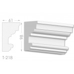 Тяга, молдинг из гипса т-218