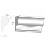 Тяга, молдинг з гіпсу т-240