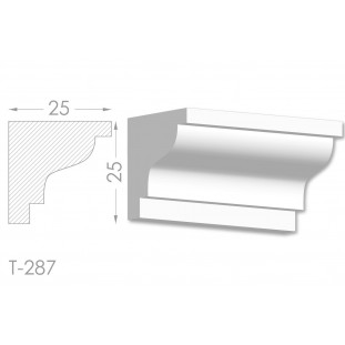 Тяга, молдинг из гипса т-287