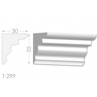 Тяга, молдинг из гипса т-299