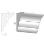 Тяга, молдинг з гіпсу т-303