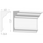 Тяга, молдинг из гипса т-364