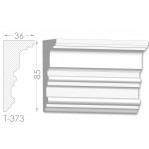 Тяга, молдинг з гіпсу т-373