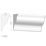 Тяга, молдинг з гіпсу т-380