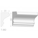 Тяга, молдинг из гипса т-382