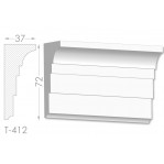 Тяга, молдинг з гіпсу т-412